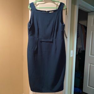 Eva Mendes Teal Bodycon Dress - Size 18